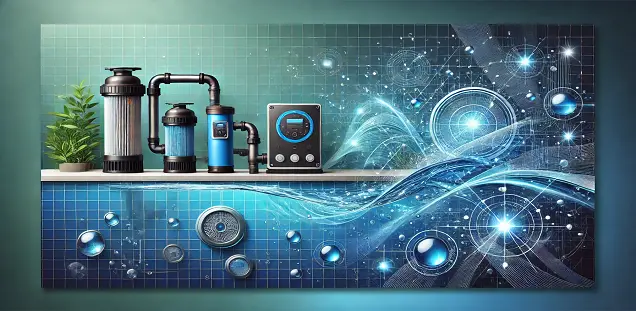 Pooltechnik mit Wärmepumpe